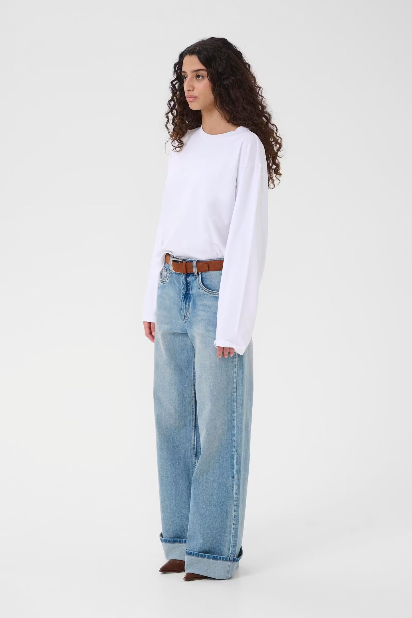 Gestuz GZtima ls tee - bright white