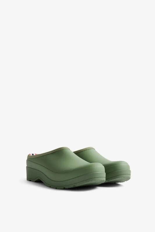 HUNTER Play Clog womens - Lichen green