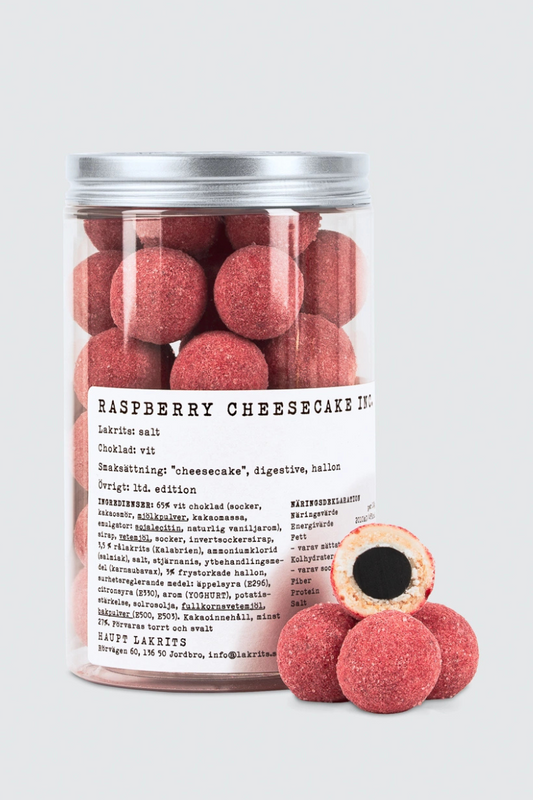 Haupt Lakrits Raspberry Cheesecake Inc. - 250g