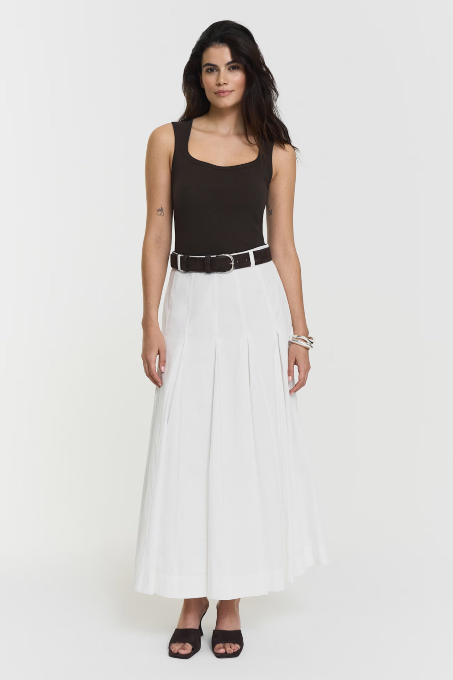 Twist & Tango Hera Singlet top - coffee