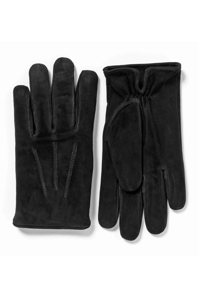 Human Scales M1 goat suede leather gloves - black