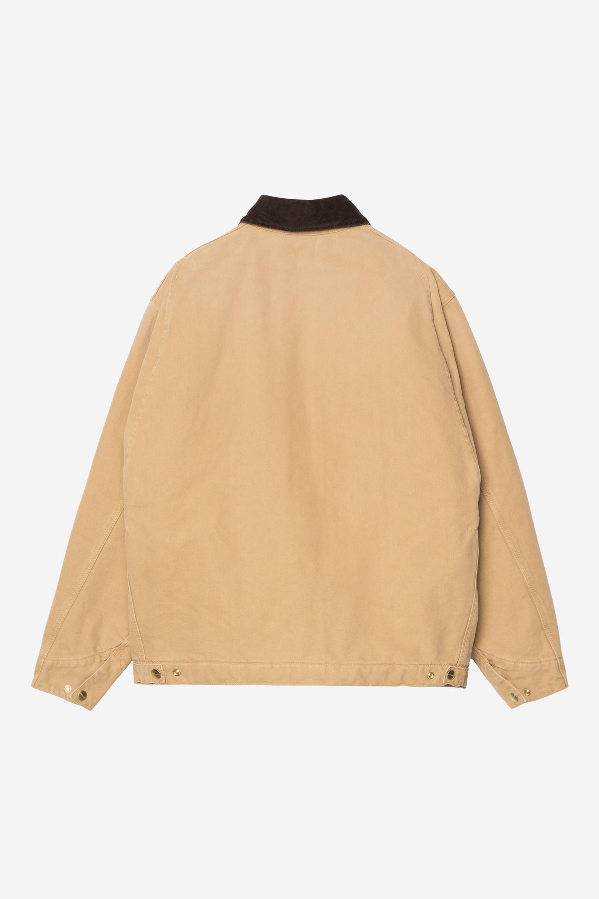 Carhartt WIP OG Detroit Jacket Dusty Hamilton / Tobacco Stone Canvas - takaa