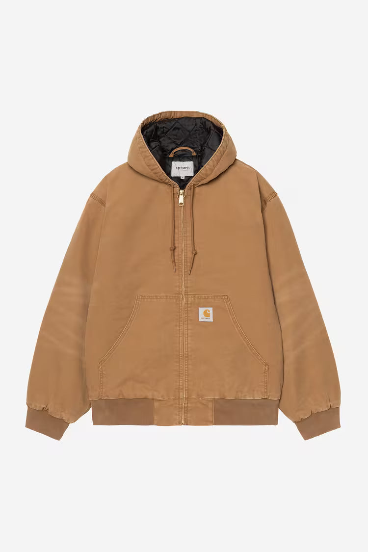 Carhartt WIP OG Active Jacket Deadborn Canvas - hamilton brown