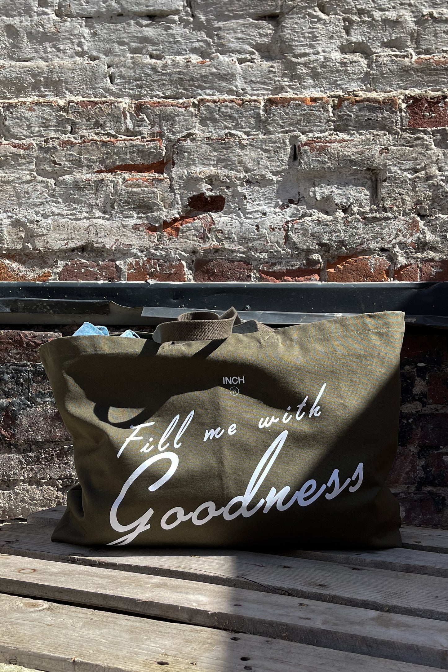 INCH" oversized goodness bag