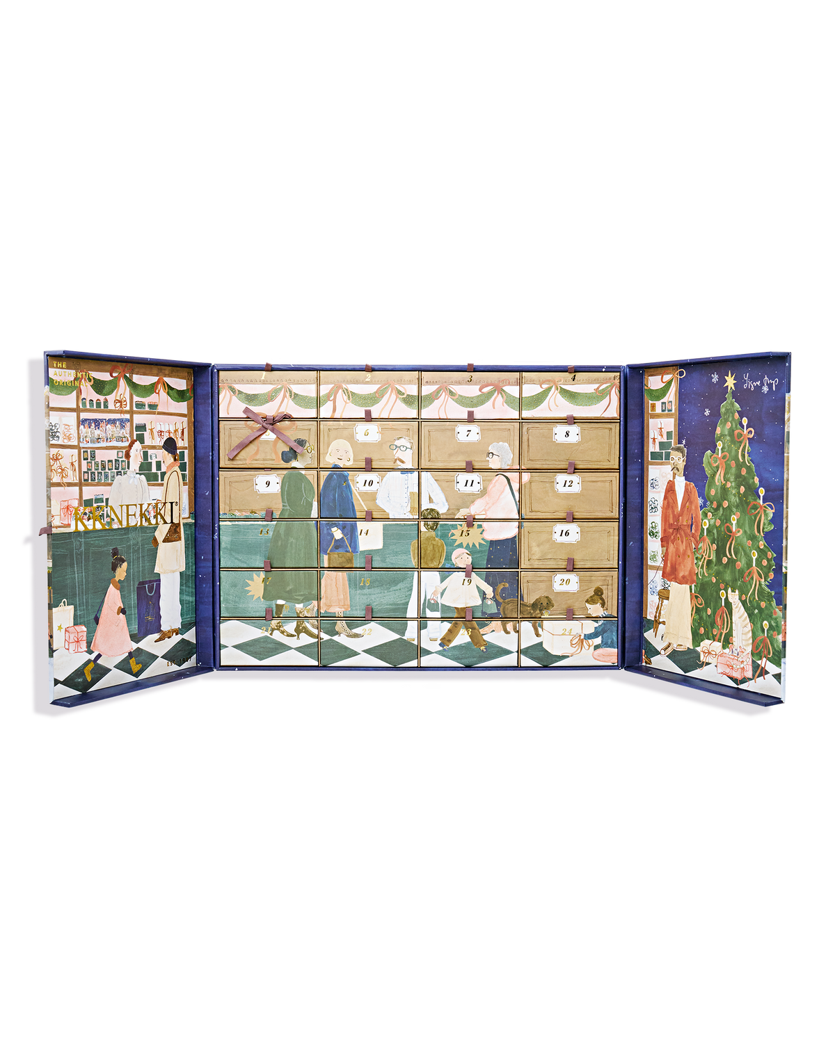 KKNEKKI Advent Calendar 2026 - avattu joulukalenteri ja 24 luukkua