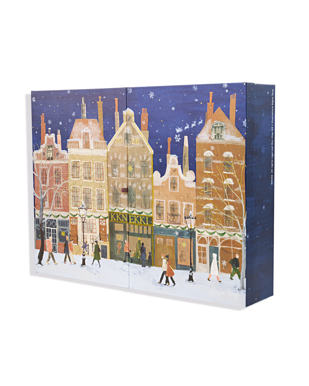 KKNEKKI Advent Calendar 2026 - joulukalenterin pakkaus