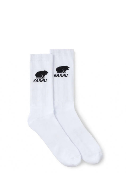 Karhu Classic logo sock - white/black