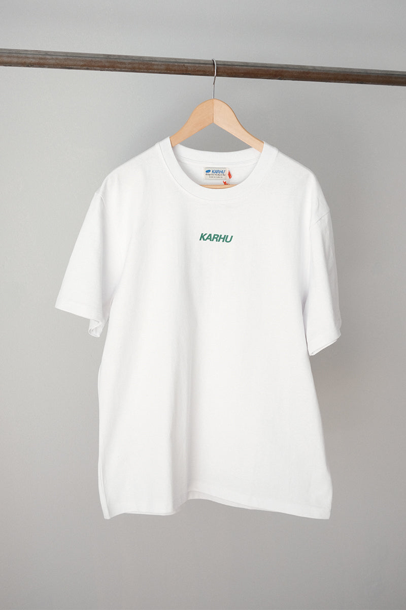 Karhu Fusion 2.0 OG T-shirt  - White / Ultramarine Green