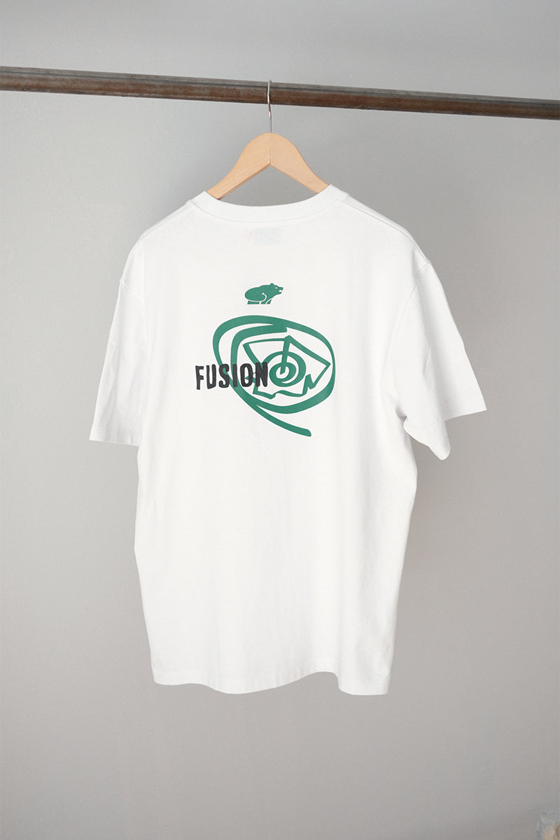 Karhu Fusion 2.0 OG T-shirt  - White / Ultramarine Green