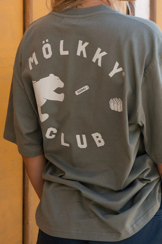 Karhu "Mölkky" Club T-shirt - laurel oak / turtledove