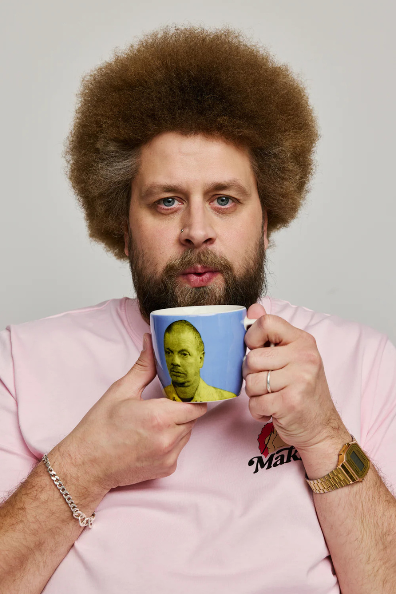 Makia x Kummeli Tonni muki - yellow / purple