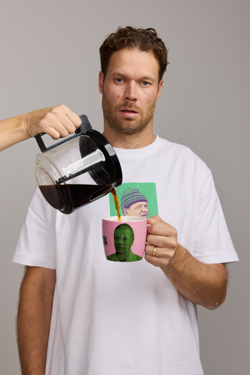 Makia x Kummeli Tonni muki - green / pink