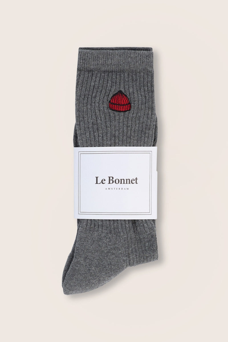Le Bonnet socks - graphite