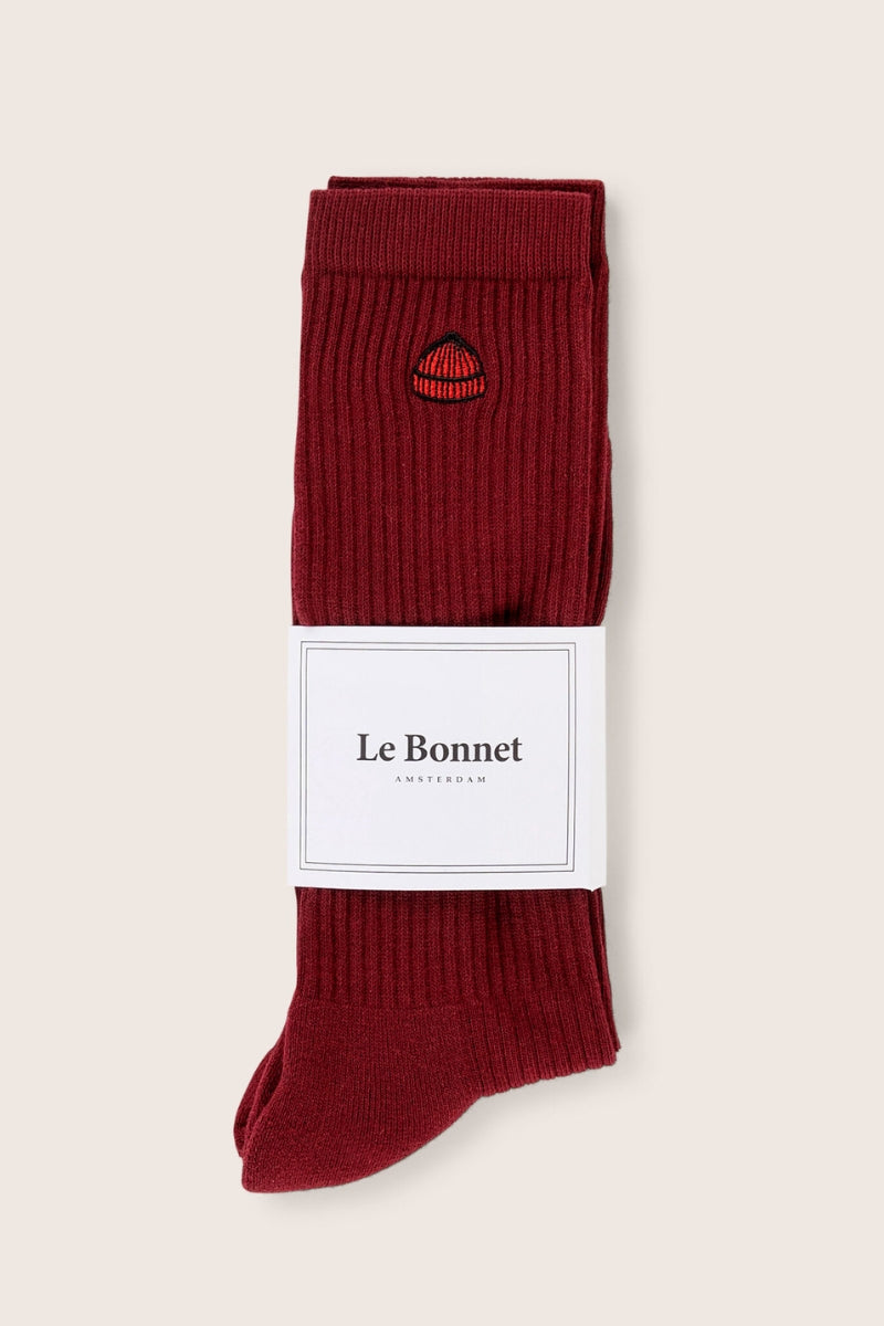 Le Bonnet socks - wine