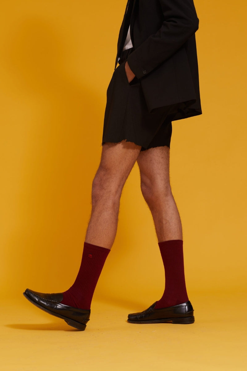 Le Bonnet socks - wine