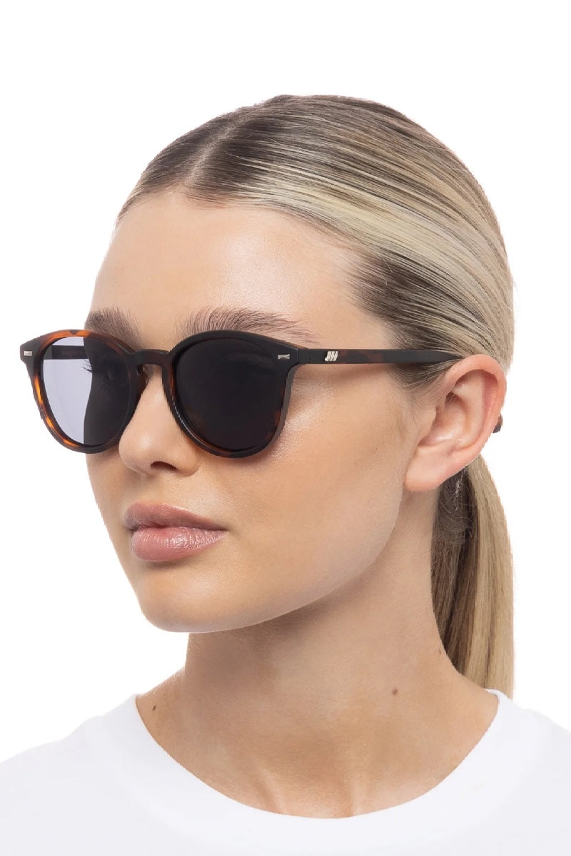 Le Specs Bandwagon sunglasses - matte tortoise