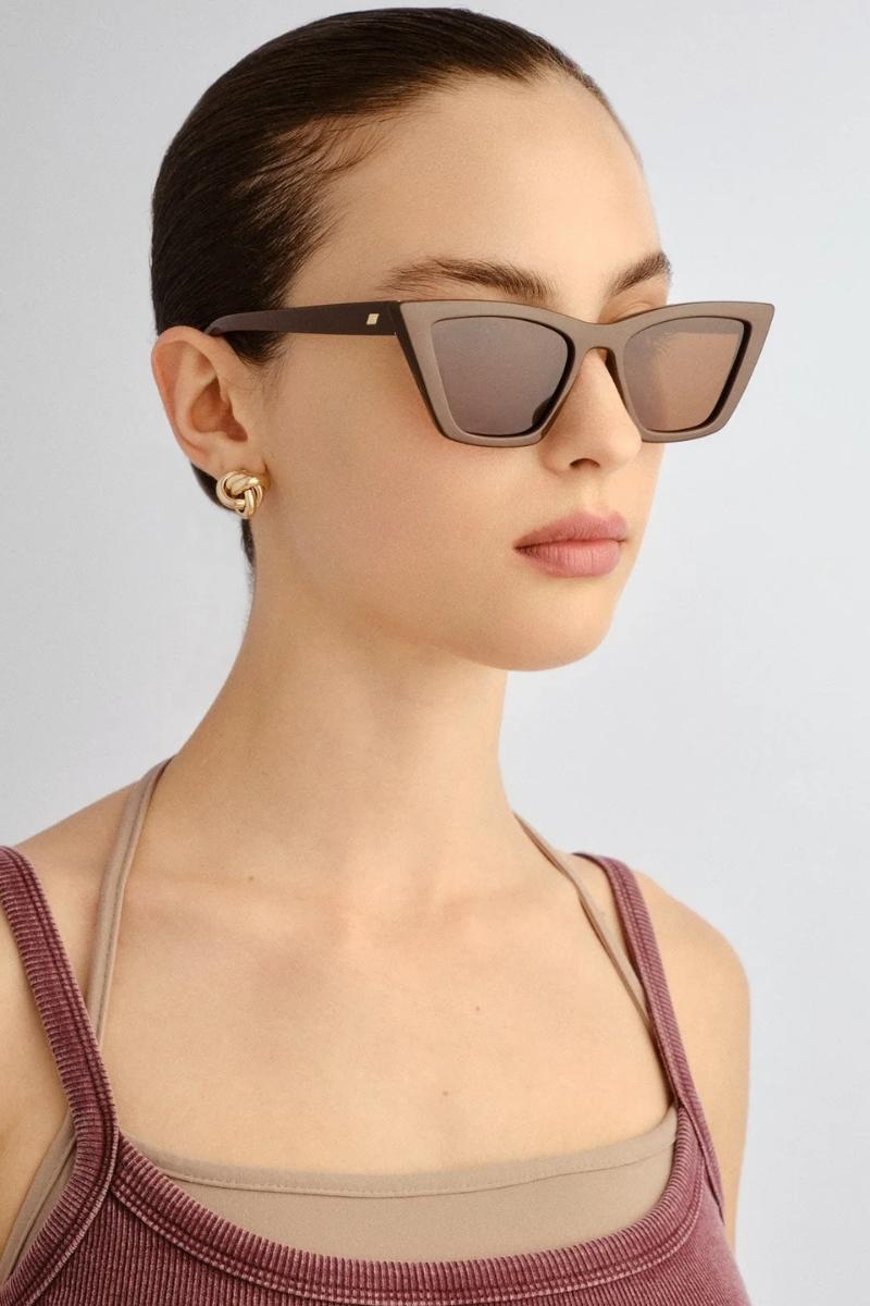 Naisten cat eye -aurinkolasit