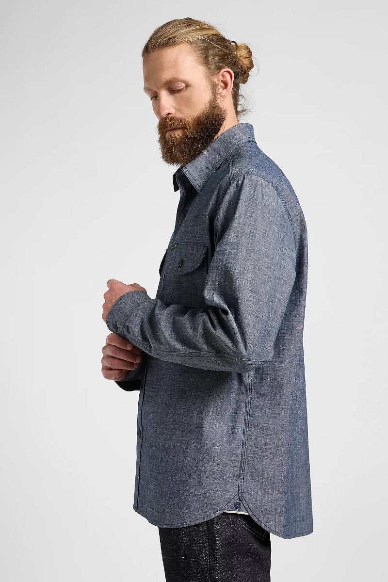 Lee 101 Heritage WW shirt - dry blue