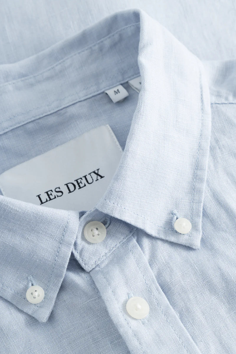 Les Deux Kristian Linen B.D. shirt