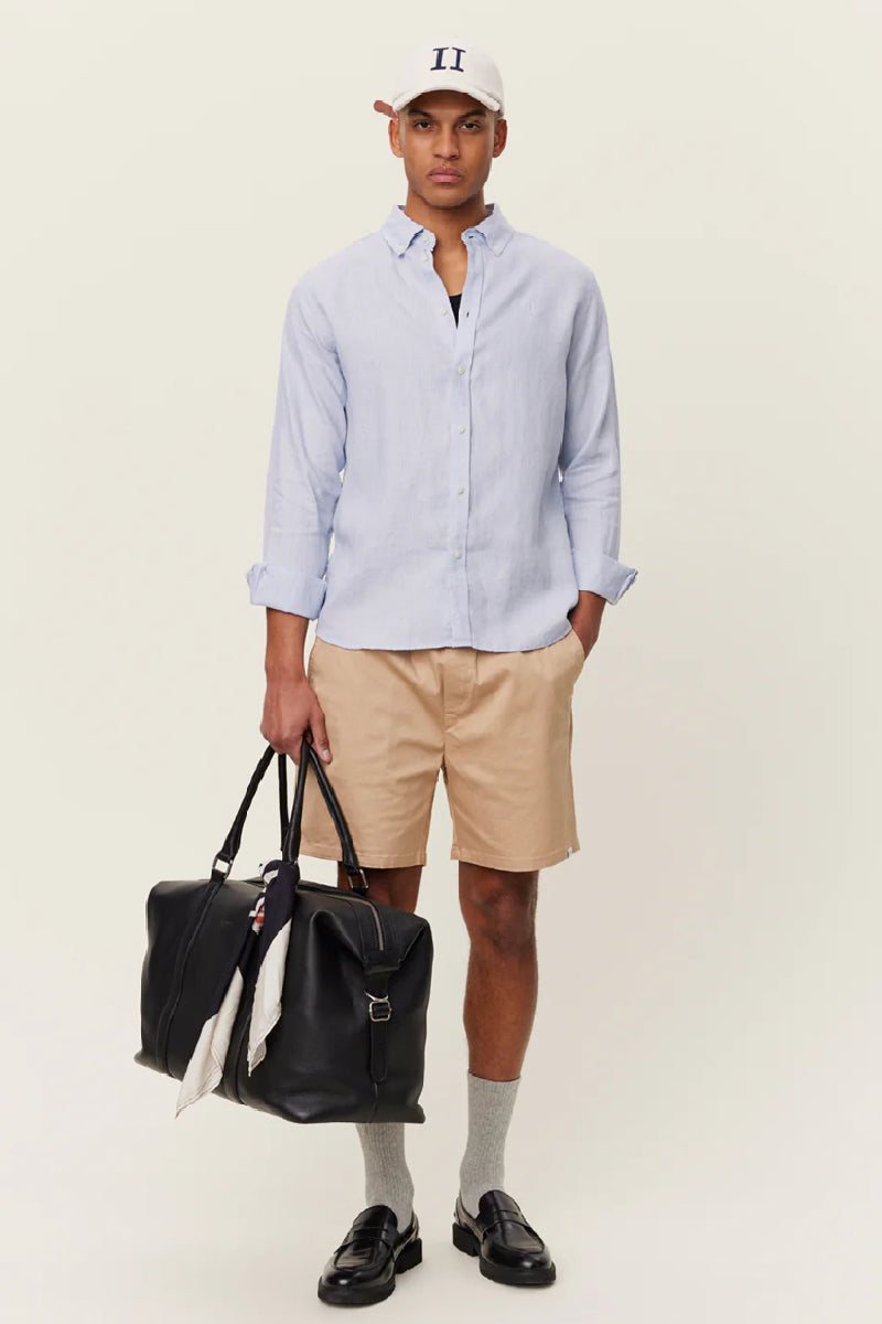 Les Deux Kristian Linen B.D. shirt