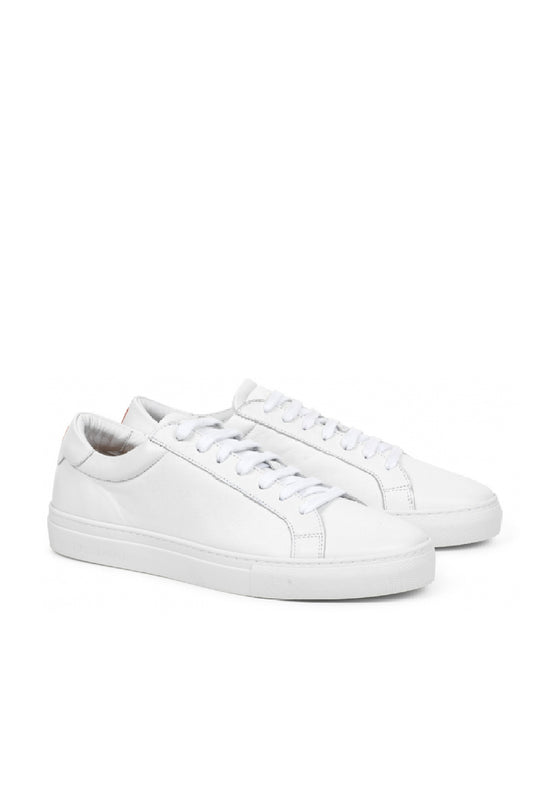 Les Deux Theodor Leather Sneaker - white