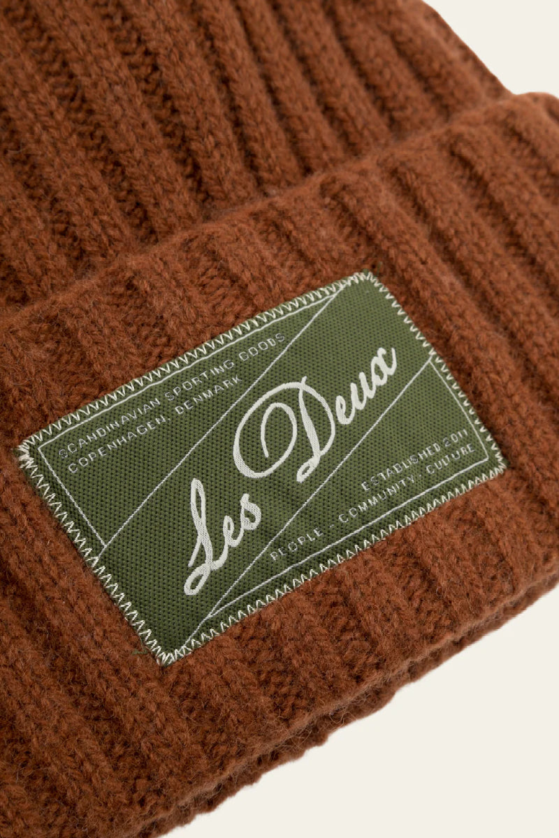 Les Deux Wells Wool Beanie - arabian spice