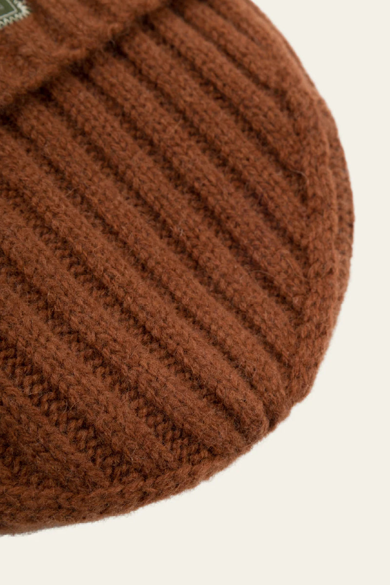 Les Deux Wells Wool Beanie - arabian spice