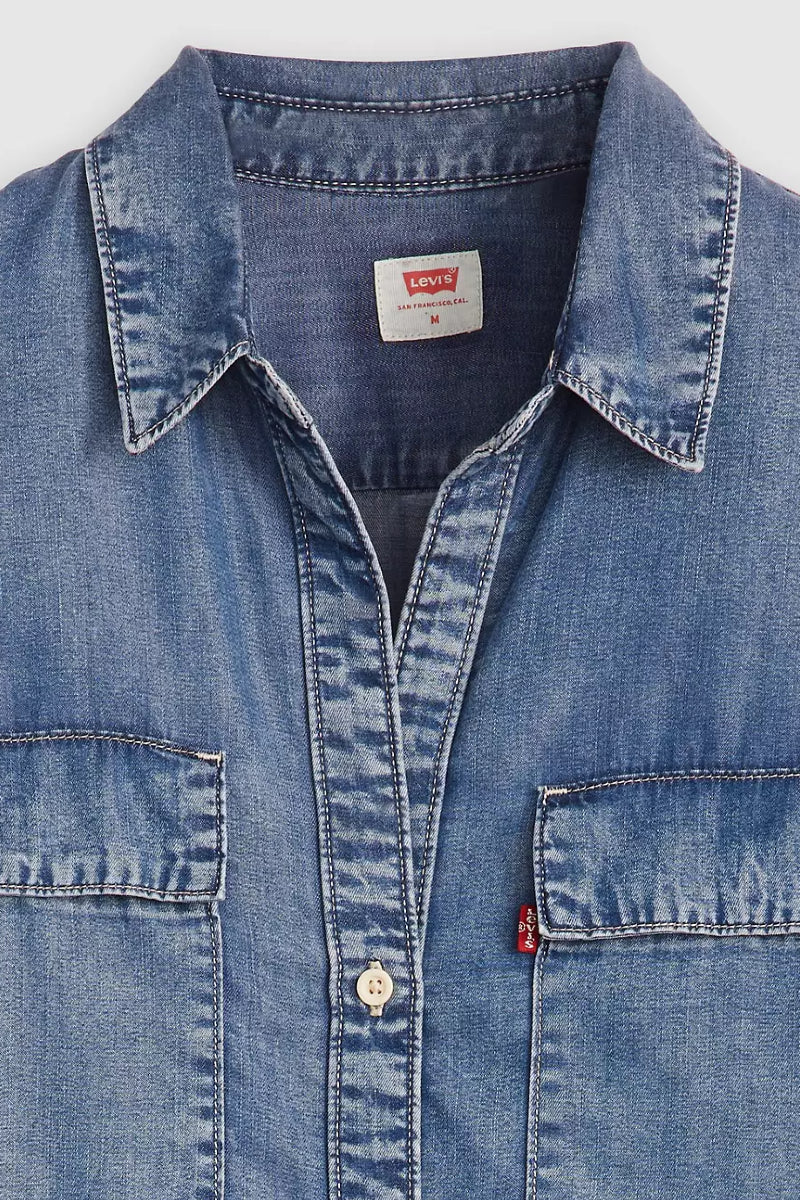 Levi's Doreen Utility Shirt - in patches 2