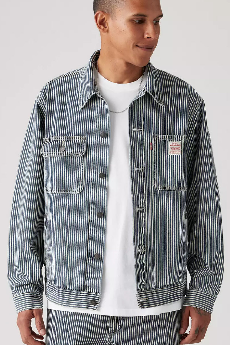 Levi's Sunrise Trucker Jacket - Aged Rr Stripe Trucker