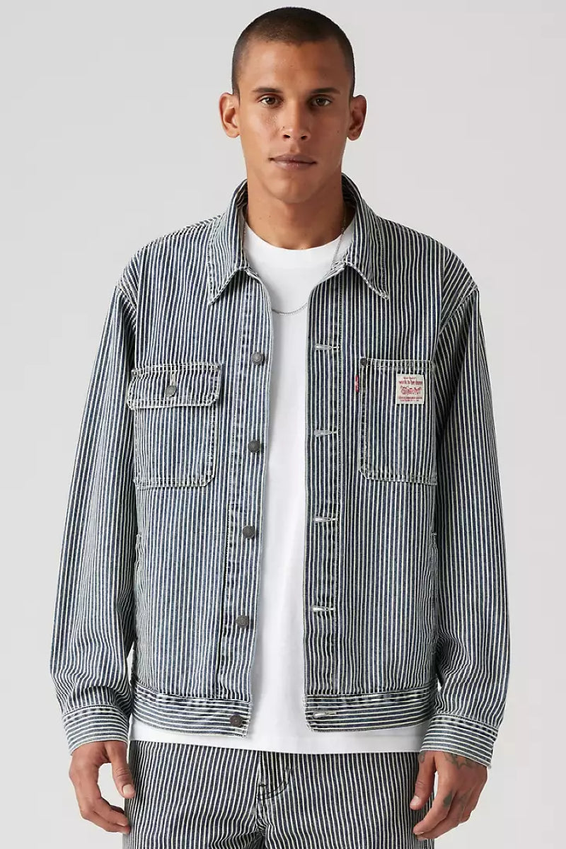Levi's Sunrise Trucker Jacket - Aged Rr Stripe Trucker