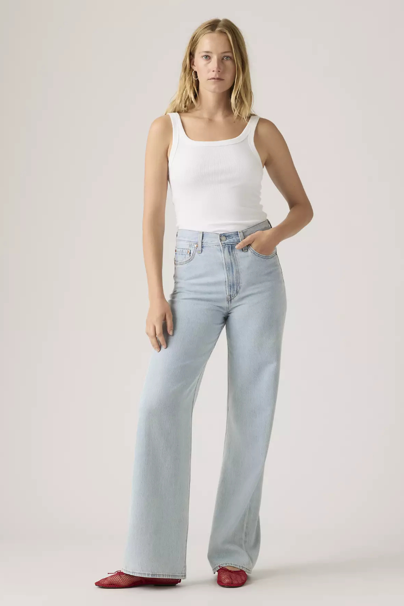 Levi’s Ribcage Wide leg H223 - Of Course Stone