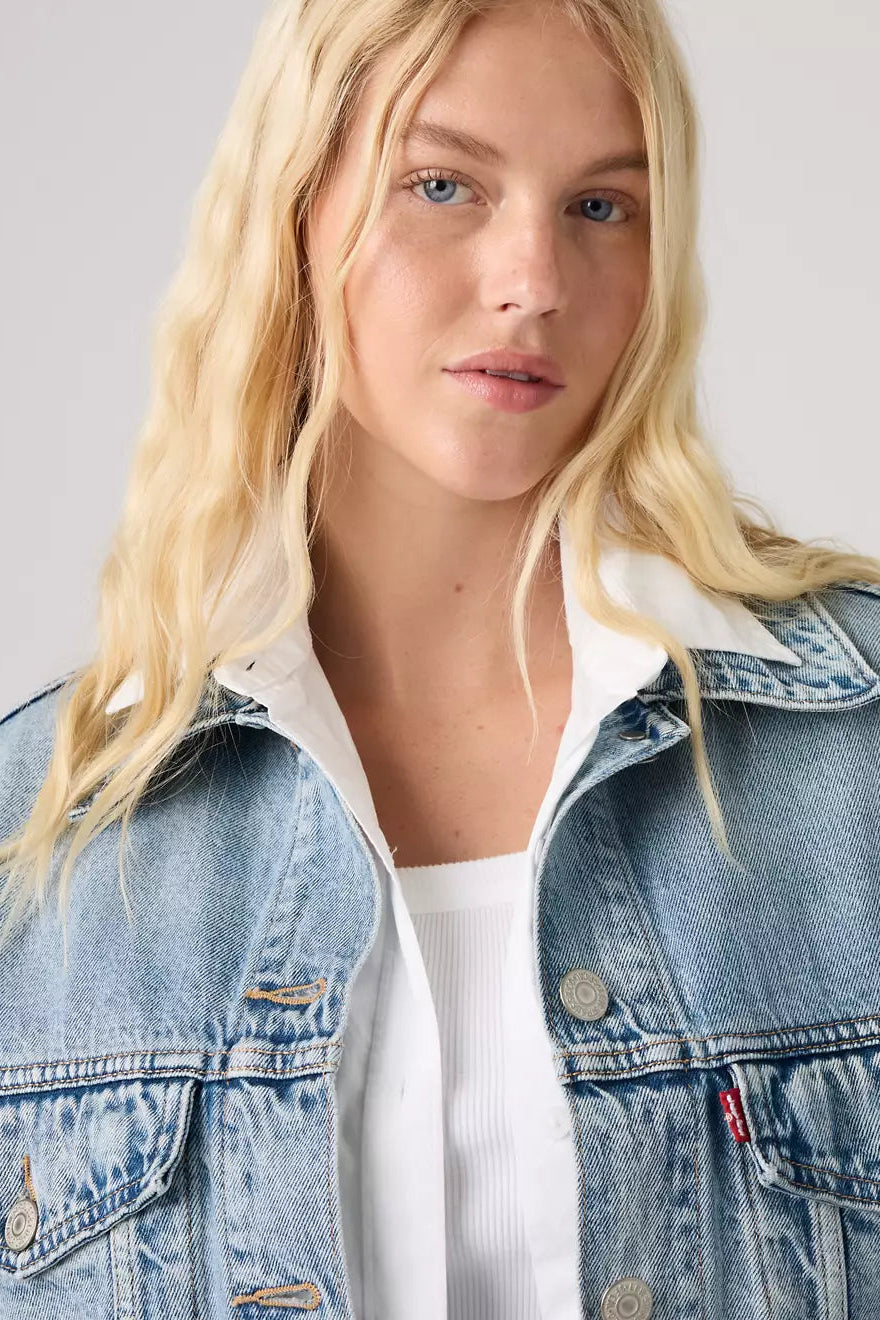 Levi's Loose Crop Trucker - sunny season