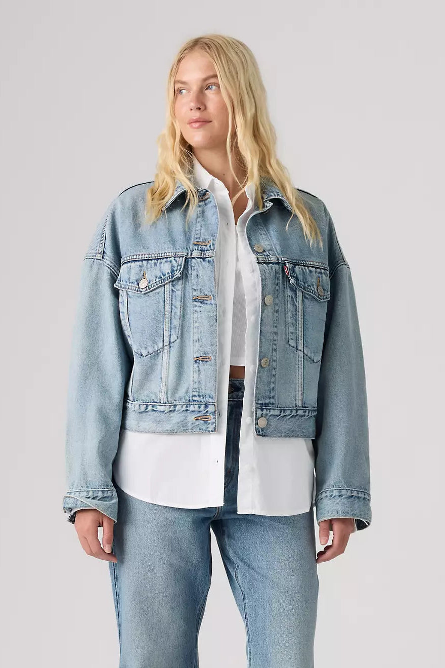 Levi's Loose Crop Trucker - sunny season