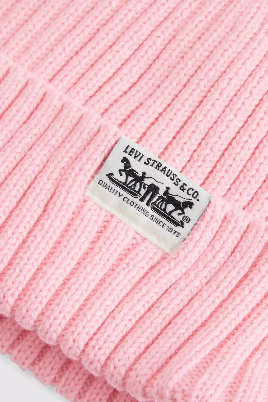 Levi's Sunset cotton beanie - rose shadow