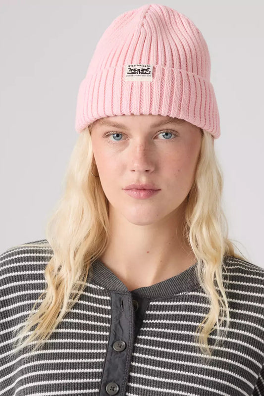 Levi's Sunset cotton beanie - rose shadow