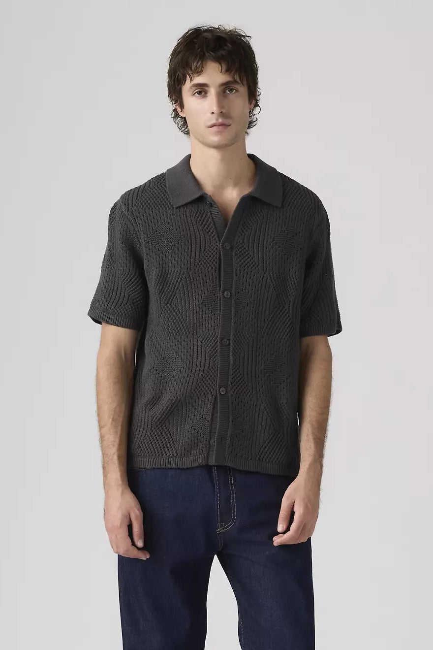 Levi's Sweater Camp Shirt - Dark Phantom