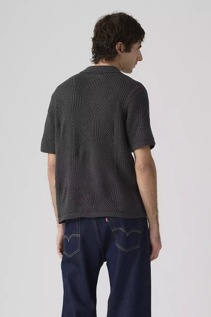 Levi's Sweater Camp Shirt - Dark Phantom