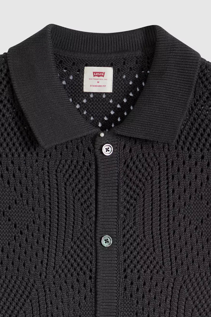 Levi's Sweater Camp Shirt - Dark Phantom