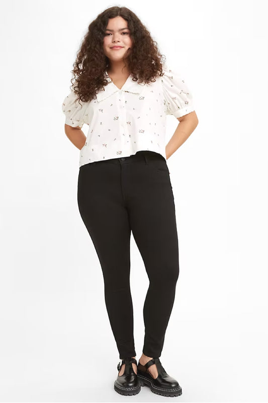Levi's 720 High-Rise Super Skinny - Black Celestial