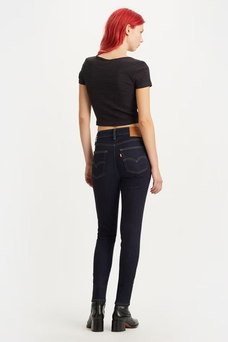 Levi Rinse Blue Levi's 721 High Rise Skinny - Blue Wave Rinse – INCH