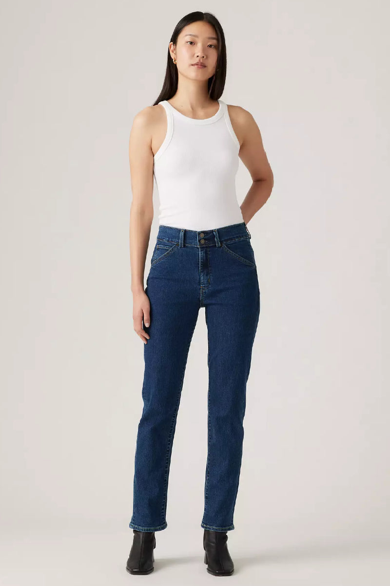 Levi's Tailored 724 High Rise Straight - Seams to work