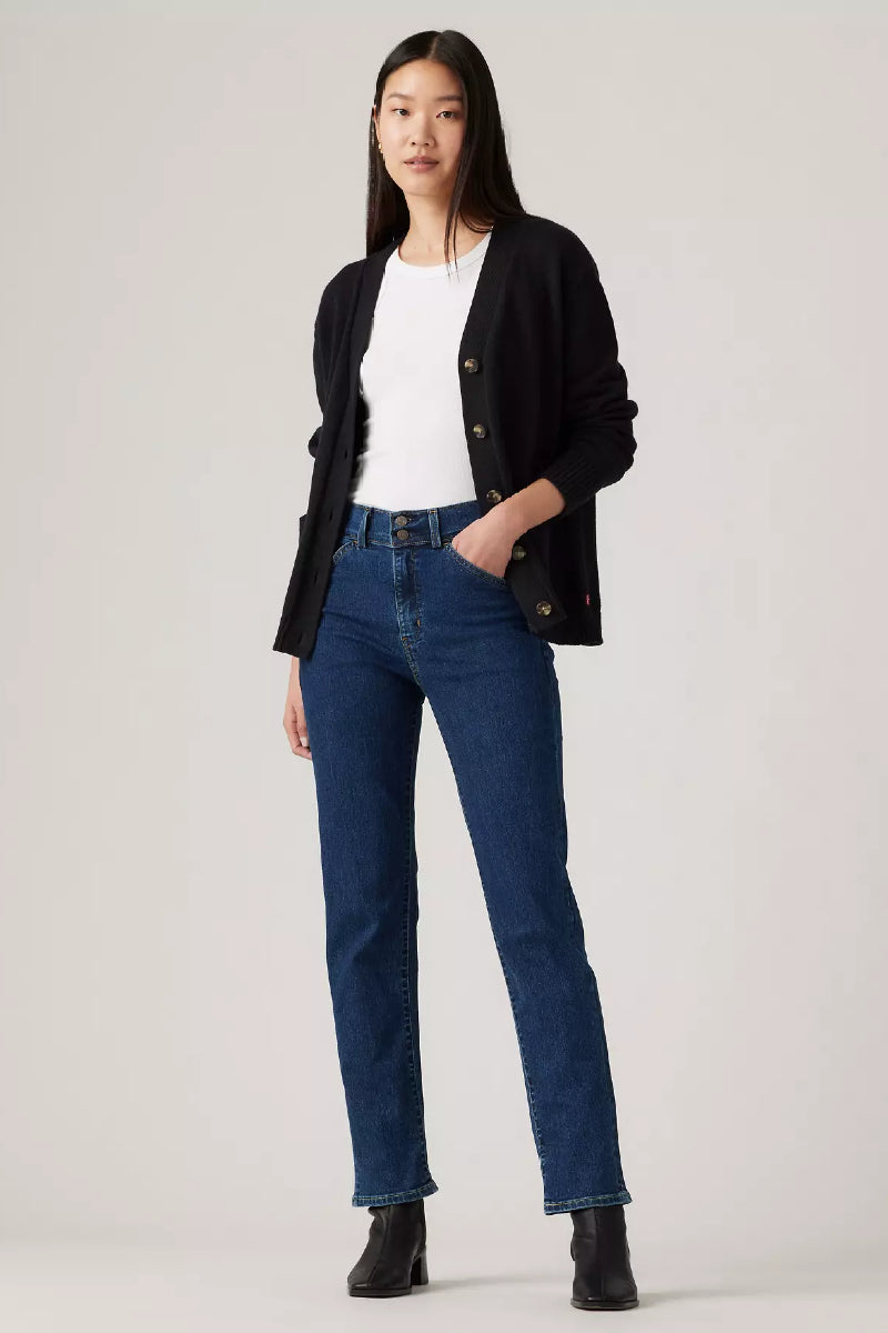 Levi's Tailored 724 High Rise Straight - Seams to work