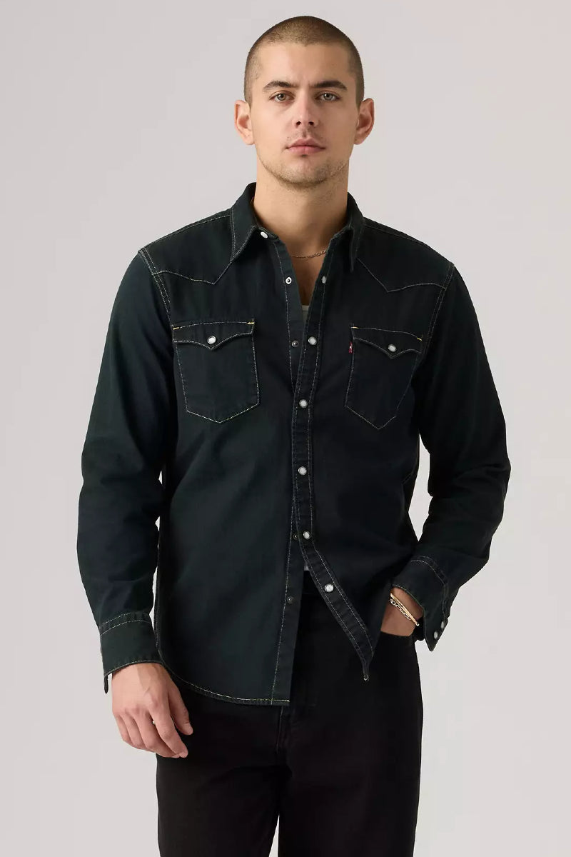 Levi's Barstow Western Standard - Beautiful Ash Blue Black