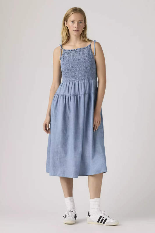 Levi's Monaco Cotton Sundress - Breezy Blues
