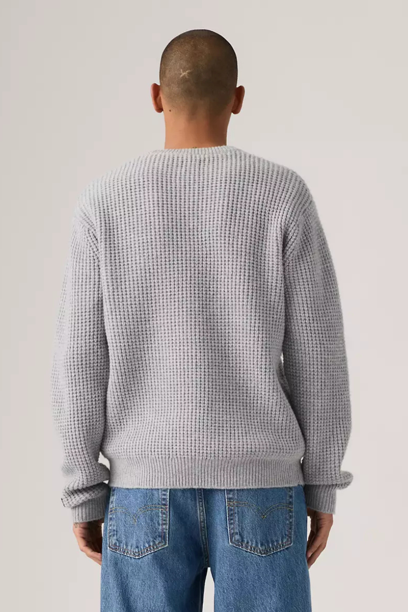 Levi's Presidio crew - mid tone grey heather