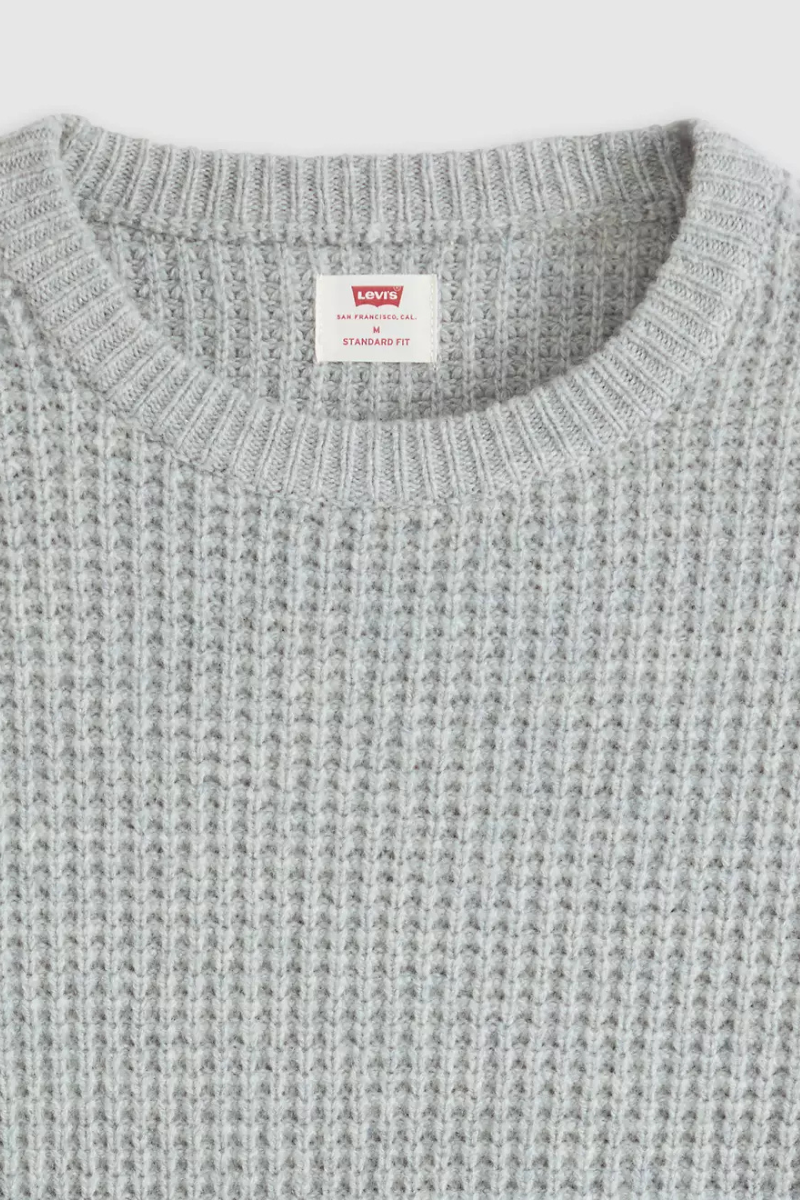 Levi's Presidio crew - mid tone grey heather