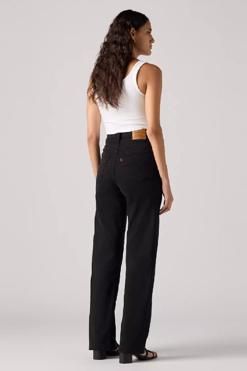 Levi's Ribcage Straight Full Length - Black Sprout