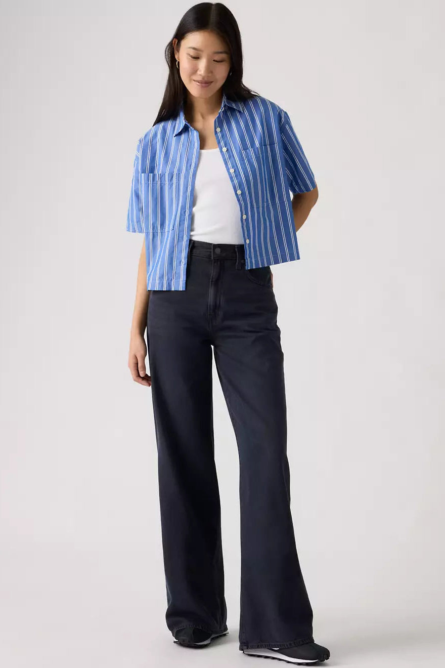 Levi's Cinch Wide Leg lightweight jeans - dark humour