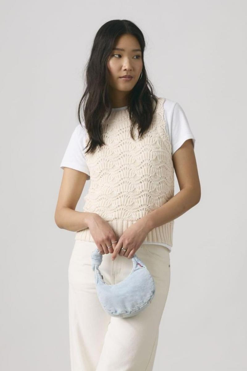 Naisten crochet-toppi