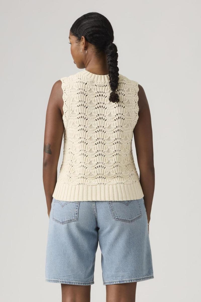 Naisten crochet-toppi